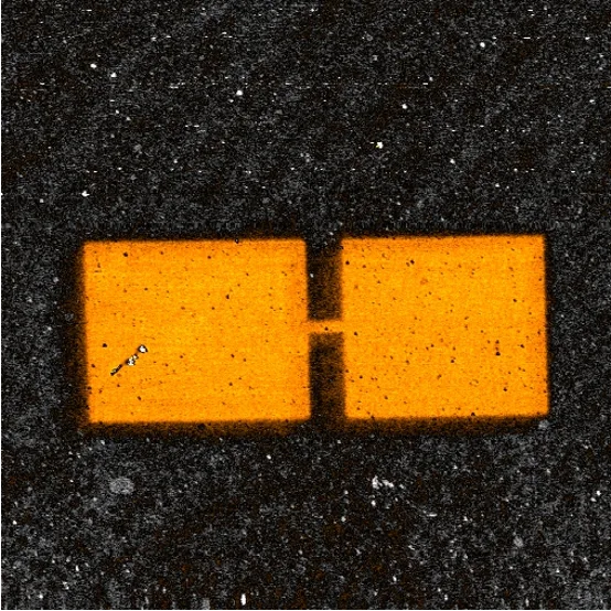 AFM scan: HD-KFM dC/dZ map