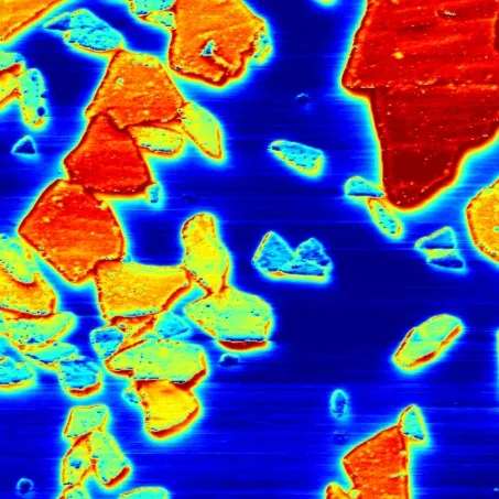 Metallic Particules (HD-KFM · 10x10 µm)