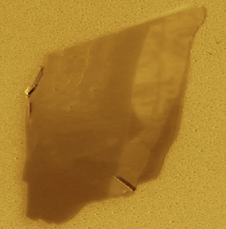 Molybdenum AFM Scan topography