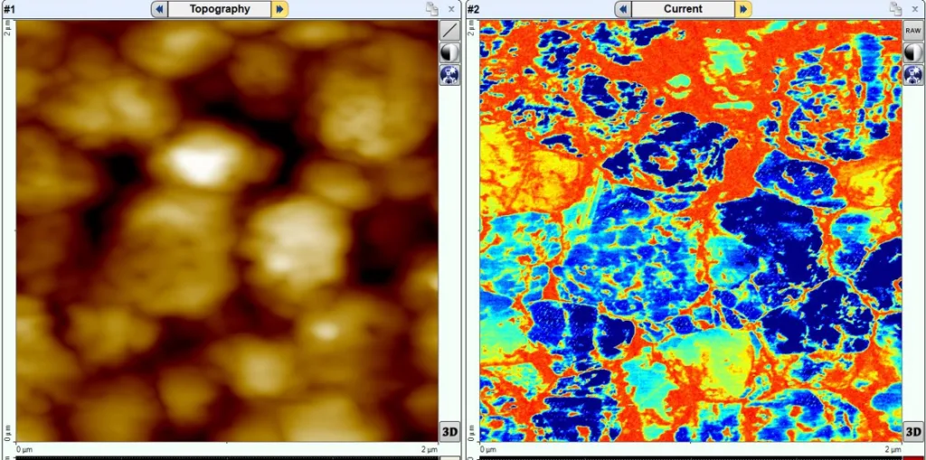 Perovskite Sample (ResiScope III · 2x2 µm)