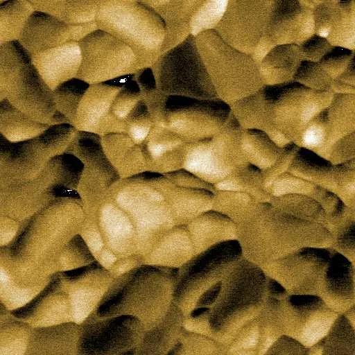 Piezoresponse Force Microscopy (PFM) AFM scan