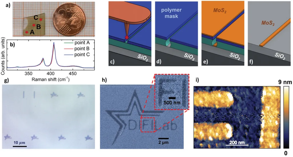 Scalable 2D Semiconductor Nanocircuits