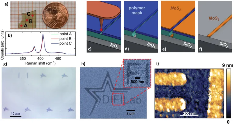 Scalable 2D Semiconductor Nanocircuits