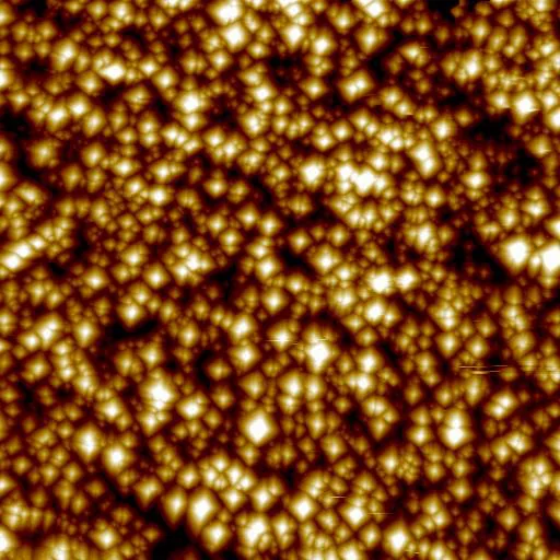 Si sample afm