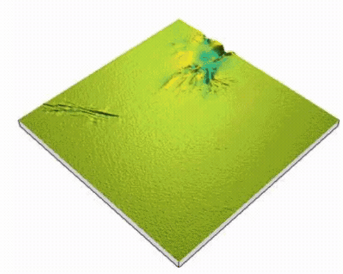 PCL crystallization under EZ Temperature, from 70 °C to 40 °C, 10 µm