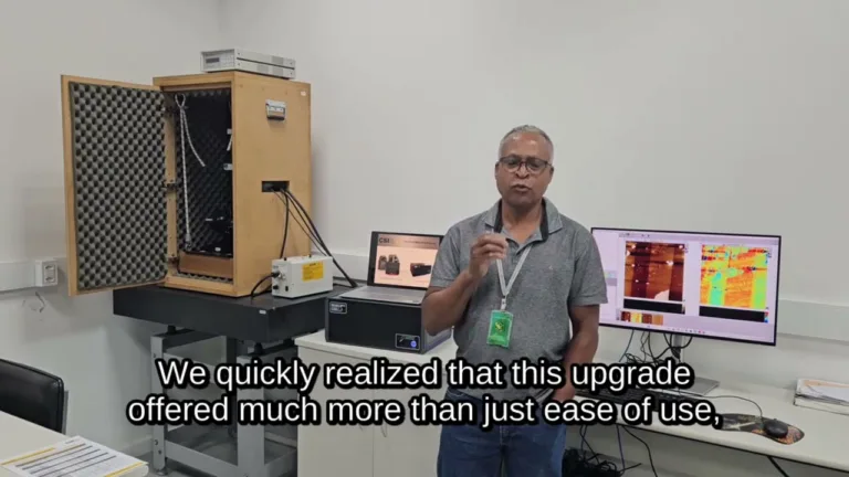 Prof. Jean Jacques Bonvent, UFABC, on the Galaxy Dual Controller upgrade of the lab's Agilent 5500 AFM