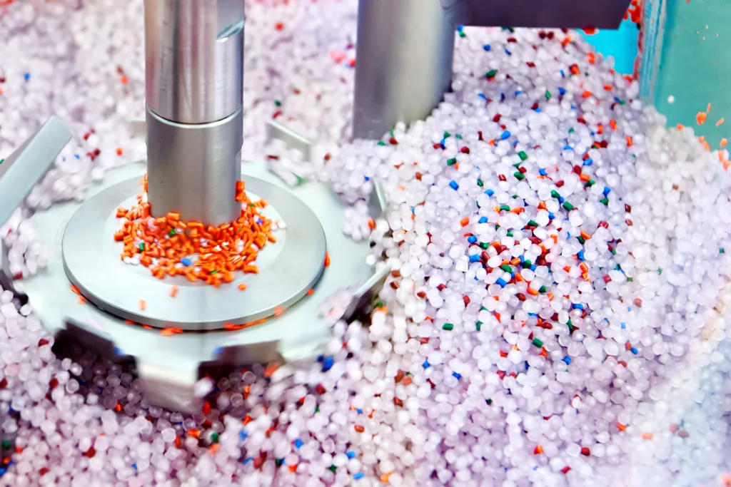 White Plastic Granules